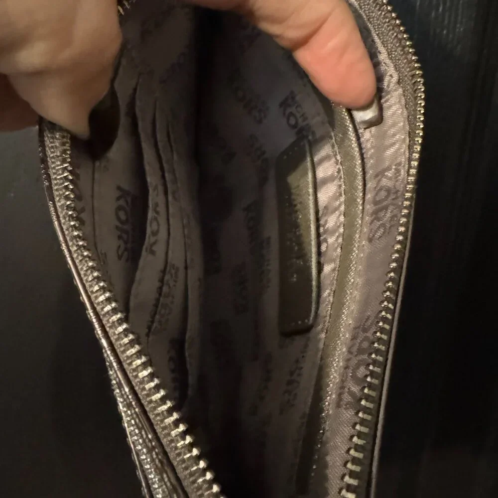 Michael Kors Metallic Wristlet Wallet - Picture 4 of 4